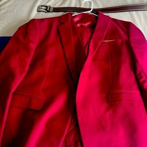 Red suit